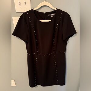 Karl Lagerfeld black dress size 14